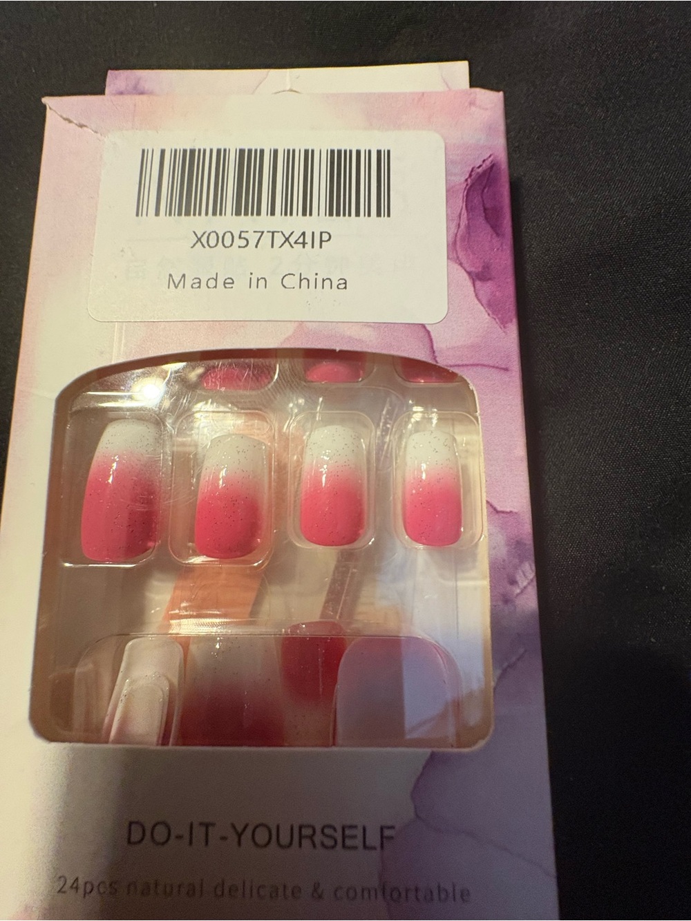 Pink Ombre DIY Press-On Nail Set